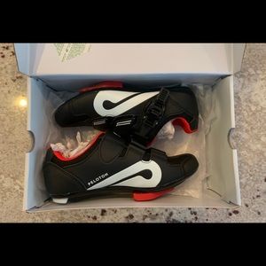 Peloton cycling shoes with cleats - size 38